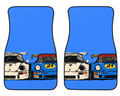 Retro Twin GT Racers Car Mats
