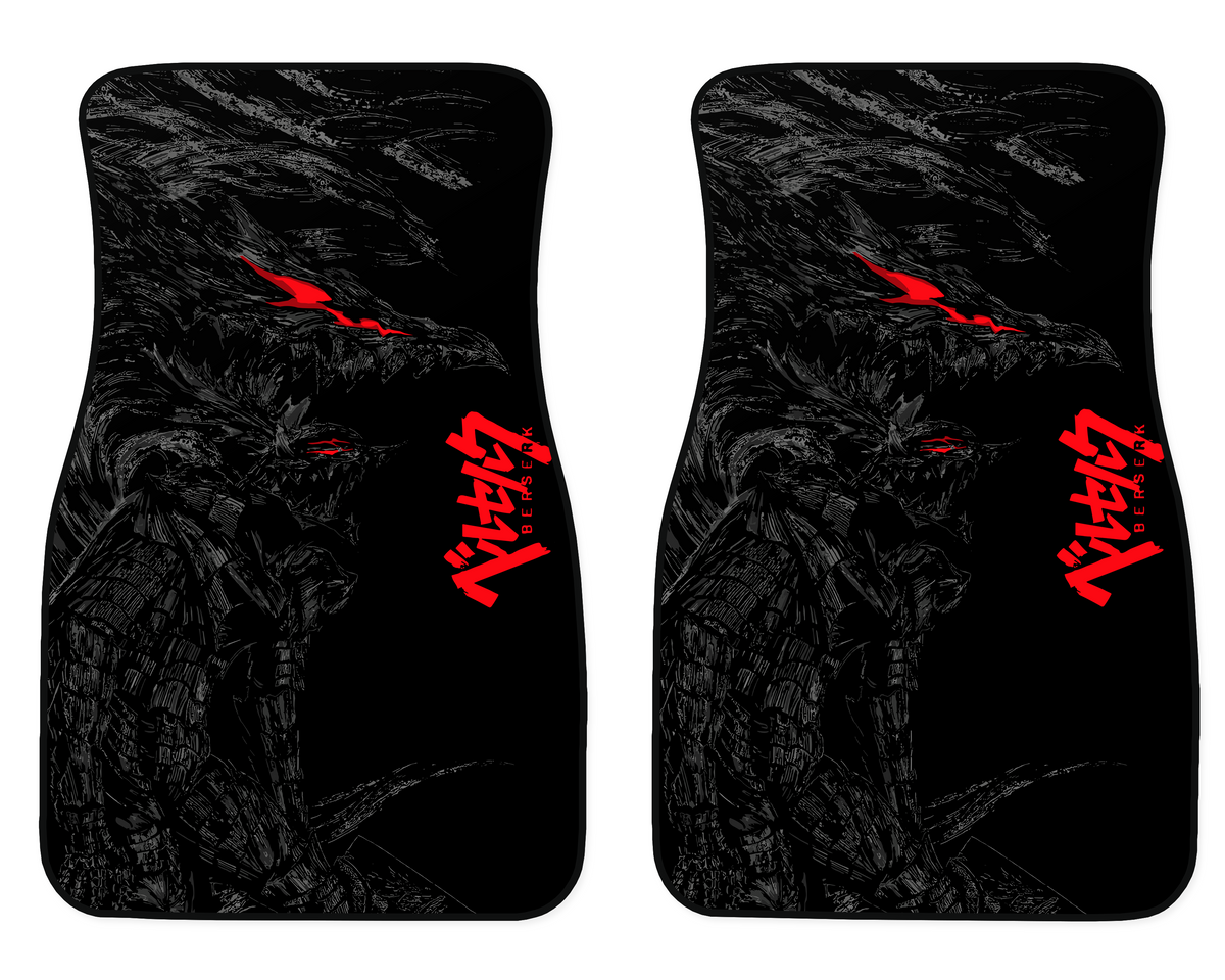 Crimson Eye Dark Knight Car Mats