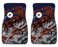 Raging Multi-Tail Fox Car Mats